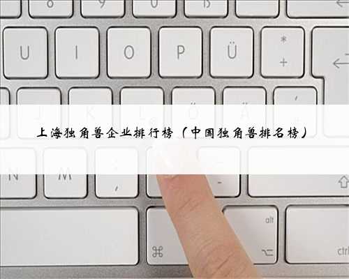 上海独角兽企业排行榜（中国独角兽排名榜）