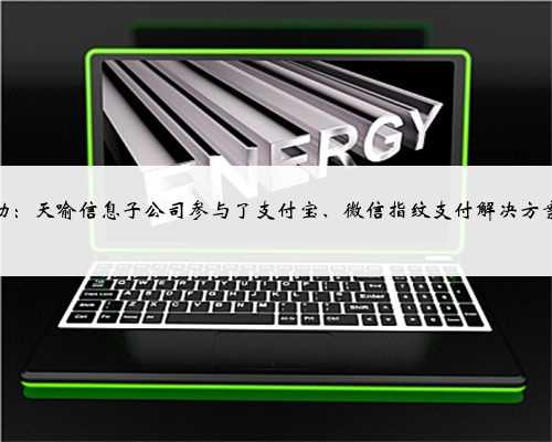 公司互动：天喻信息子公司参与了支付宝、微信指纹支付解决方案的开发