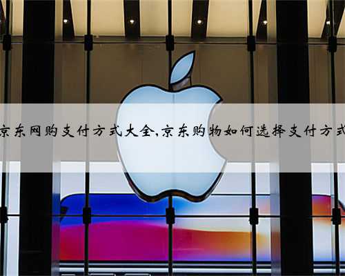 京东网购支付方式大全,京东购物如何选择支付方式