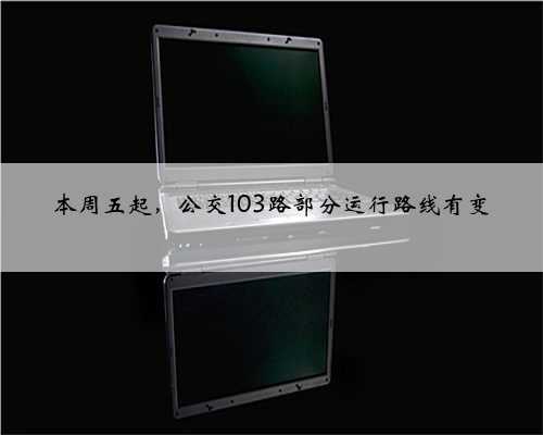 本周五起，公交103路部分运行路线有变