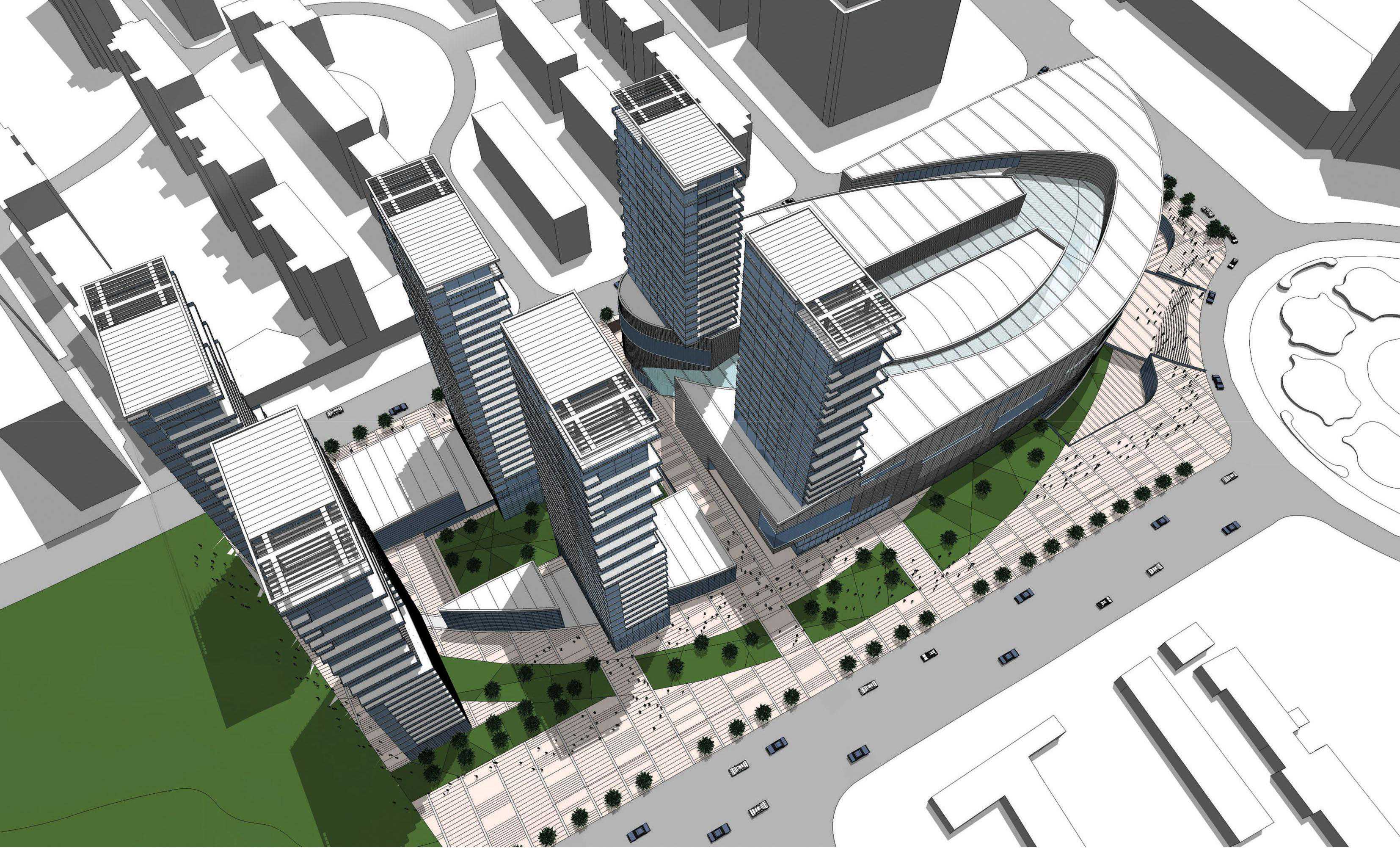 大连亿合城购物中心 / Laguarda.Low Architects（LLA建筑设计）